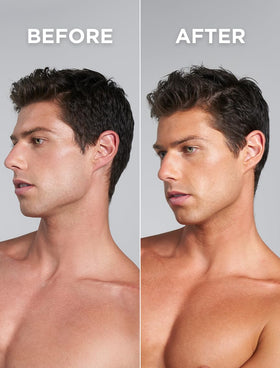 Application du sérum auto-bronzant Bondi Sands sur le visage