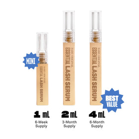 Application du sérum BABE ORIGINAL sur les cils