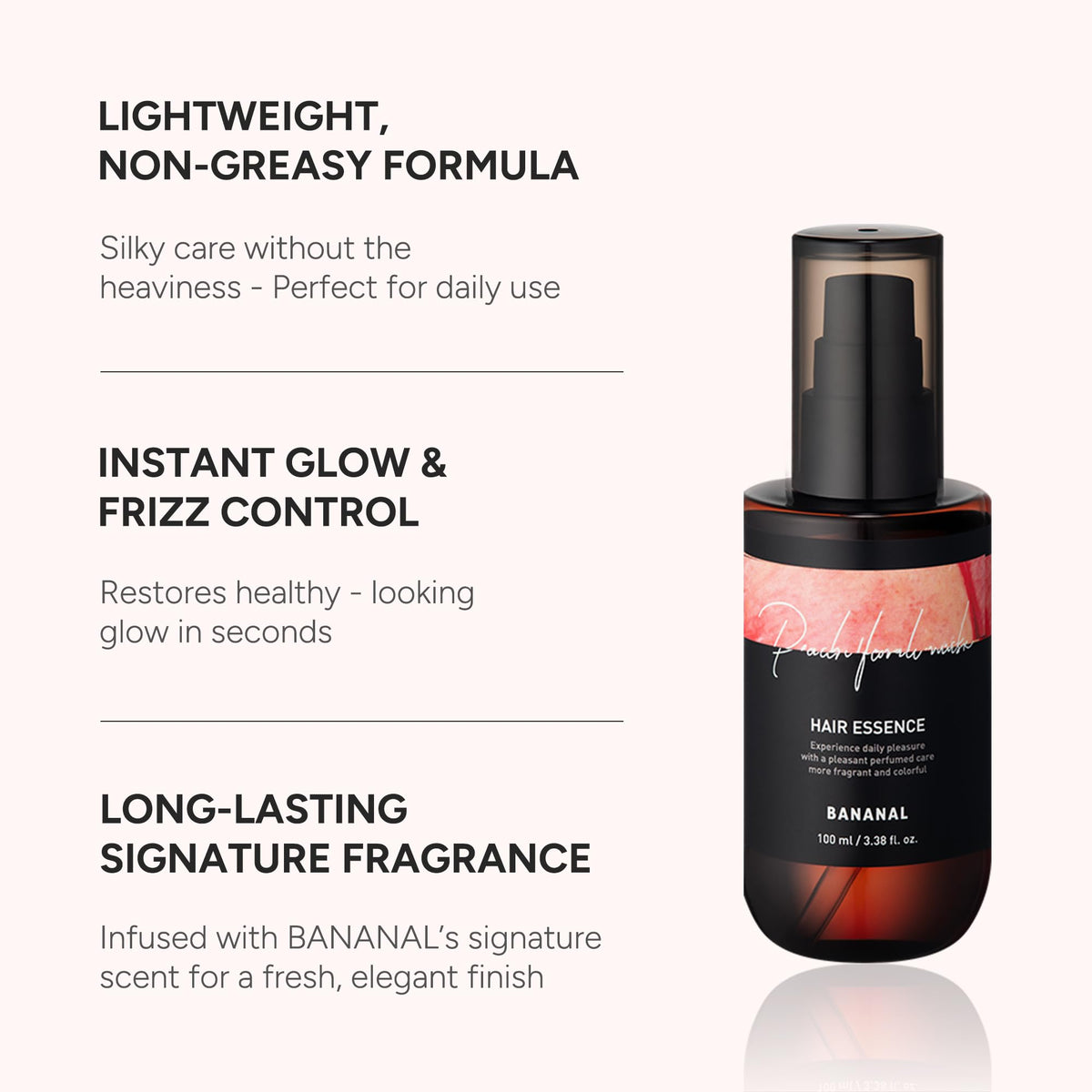 Application du Sérum BANANAL sur cheveux bouclés pour brillance