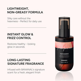 Application du Sérum BANANAL sur cheveux bouclés pour brillance