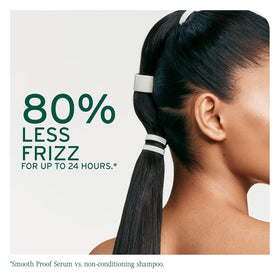 Application du shampooing Biolage Smooth Proof sur cheveux mouillés