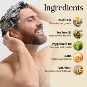 Application du shampooing INFINA ESSENTIALS sur des cheveux