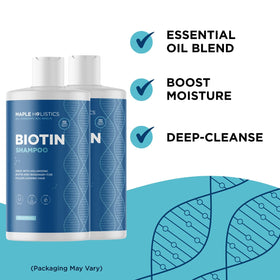 Application du shampooing sur cheveux fins