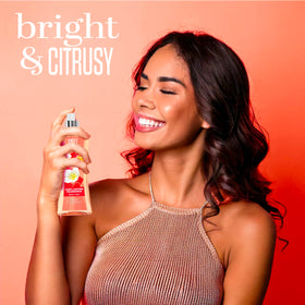 Application du spray corporel Body Fantasies Sweet Sunrise