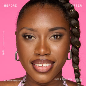 Application du stylo Fluff & Snatch sur sourcils