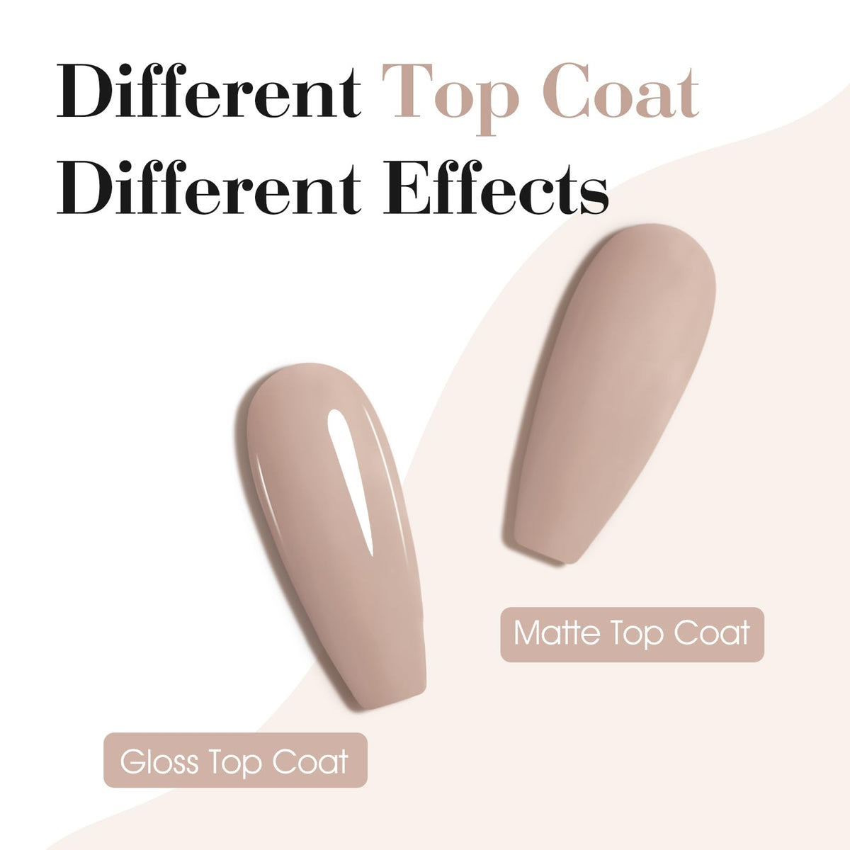 Application du vernis à ongles gel CANNI sur des ongles