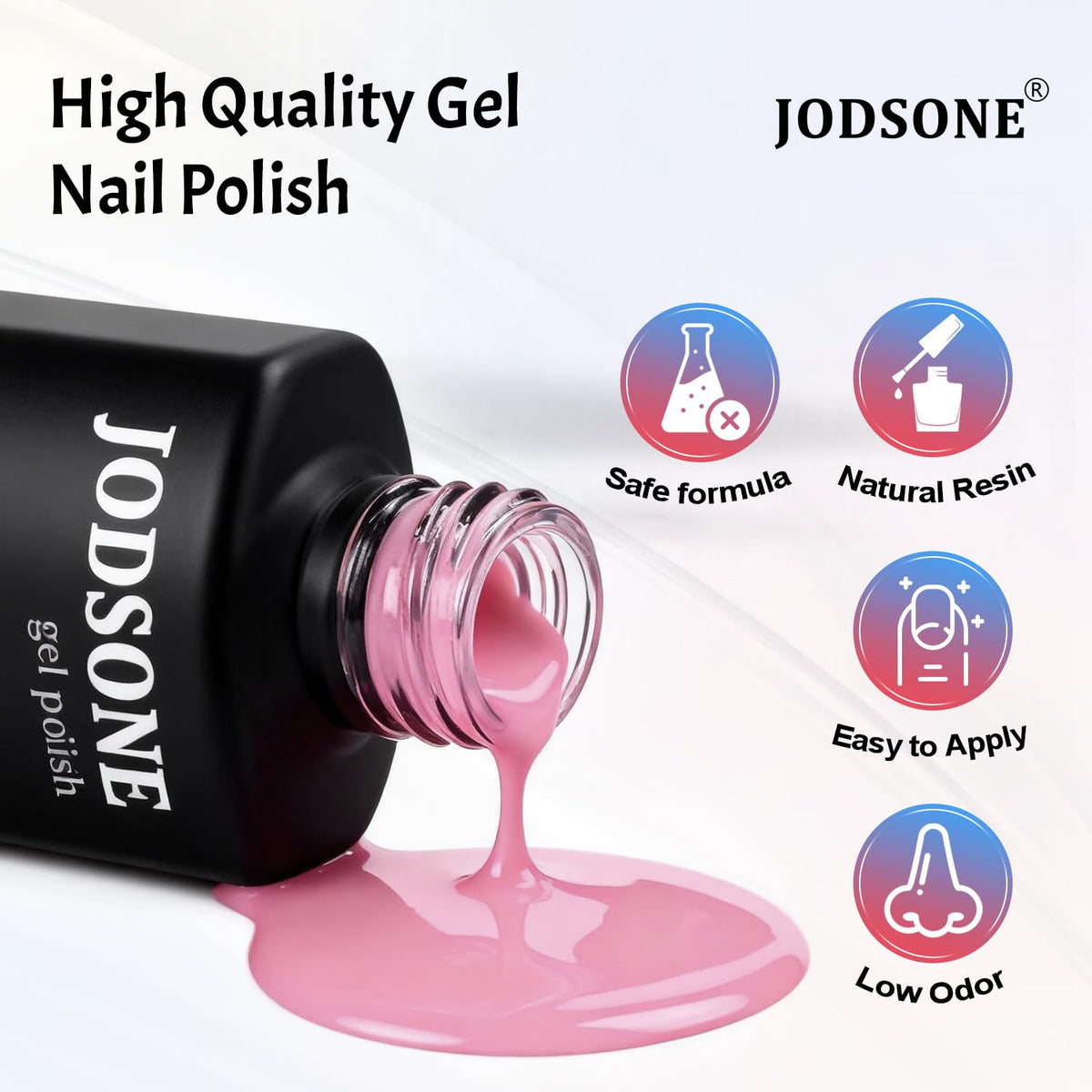 Application du vernis à ongles gel sous la lampe UV