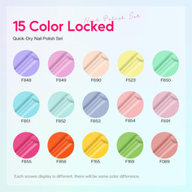 Application du vernis à ongles Morovan sur des ongles