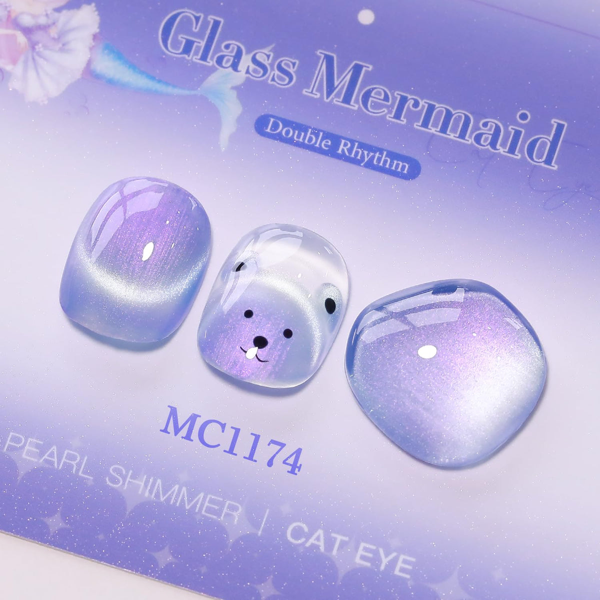 Application du Vernis Gel Cat Eye sous lampe LED
