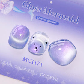 Application du Vernis Gel Cat Eye sous lampe LED