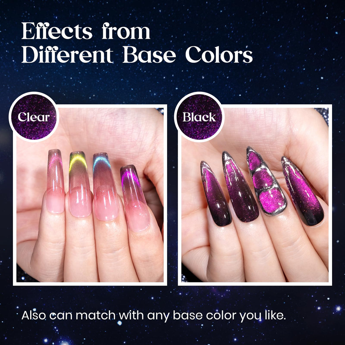 Application du vernis gel MIZHSE sur ongles