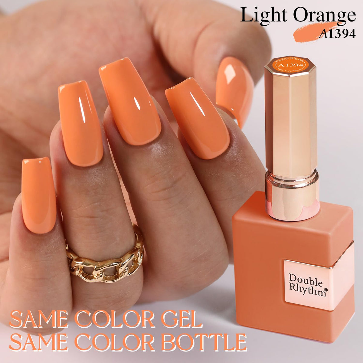 Application du vernis gel sur des ongles