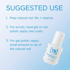 Application du Young Nails Protein Bond sur un ongle
