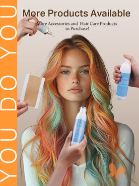 Application facile des extensions de cheveux DOORES à la maison