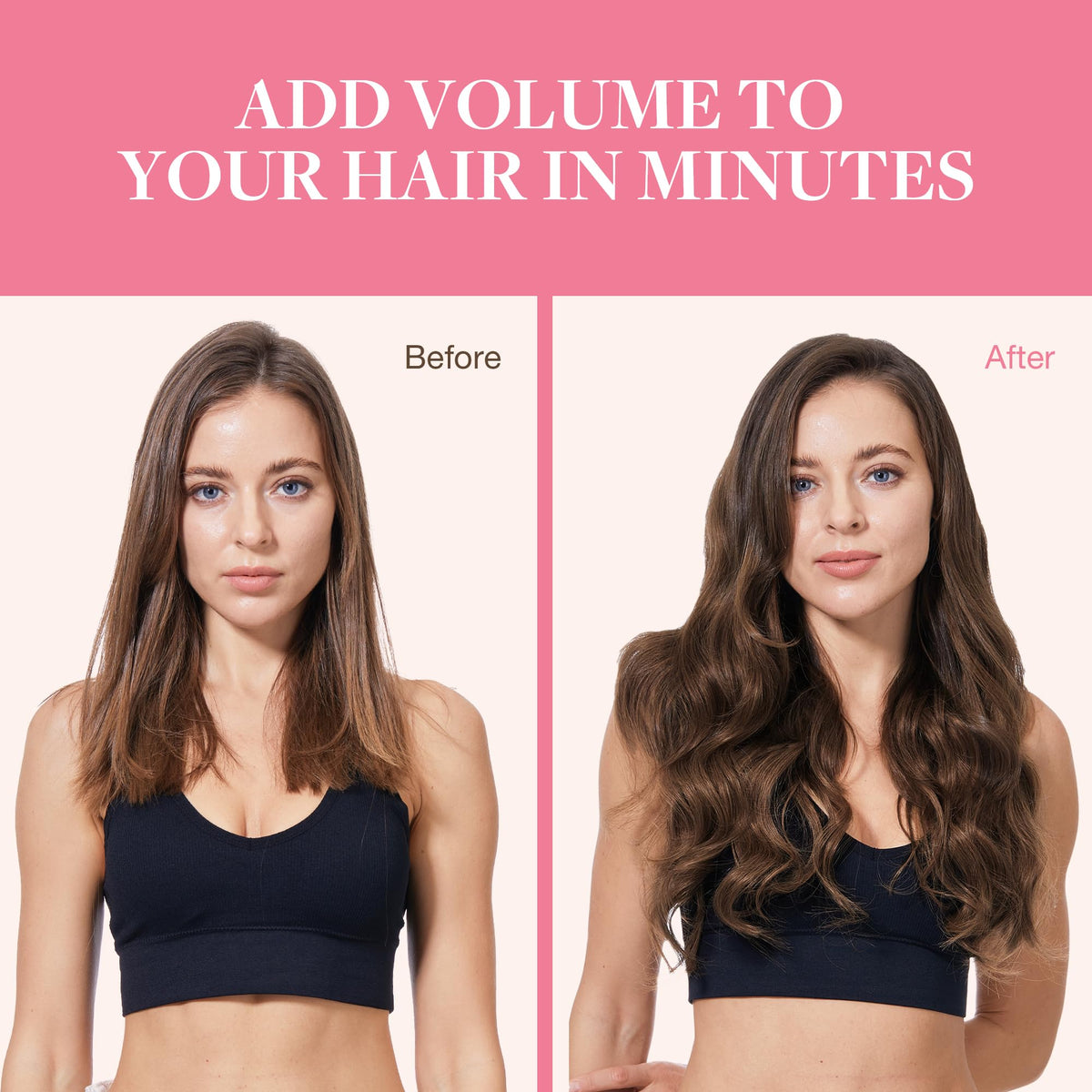 Application facile des extensions de cheveux GOO GOO