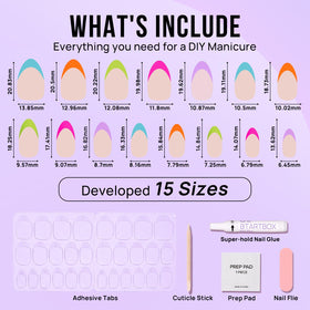 Application facile des faux ongles BTArtbox