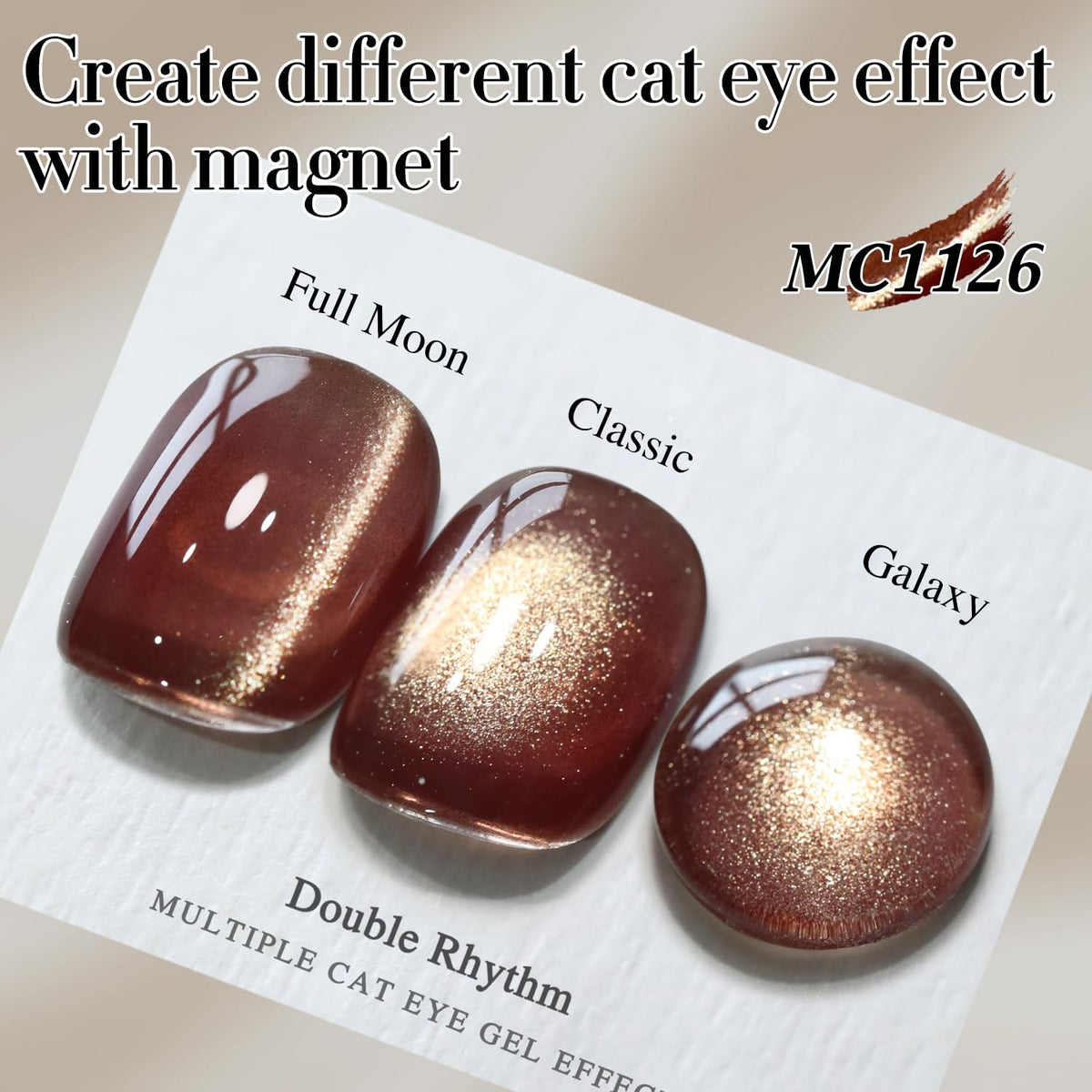 Application familiale du vernis gel Cat Eye