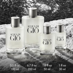 Appliquer Armani Acqua di Giò sur le poignet