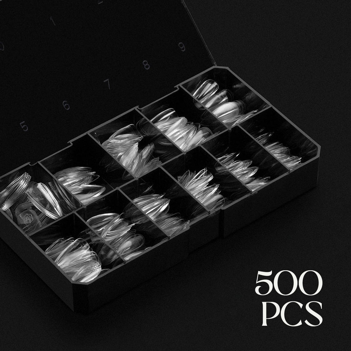 APRÉS Gel-X Box contenu avec 500 tips pour ongles