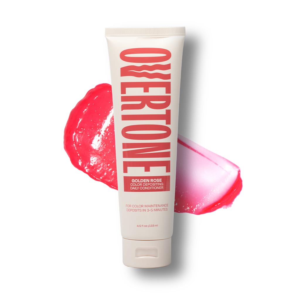 Après-shampoing Colorant Quotidien Golden Rose d'oVertone 168g vue avant