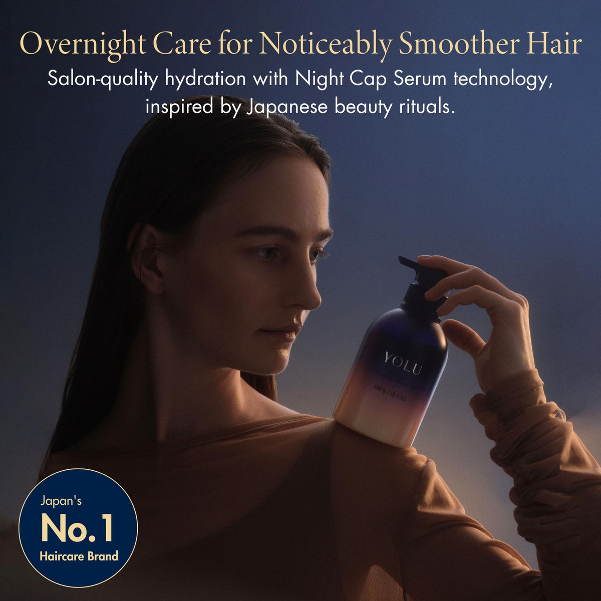 Après-shampooing YOLU 10,5 oz avec extrait de tubéreuse