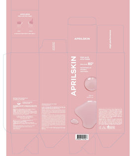 APRILSKIN Tonique Pink Aloe Vita 310g en ambiance spa