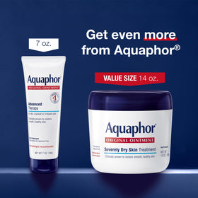 Aquaphor Pommade de Thérapie Avancée 454g à côté d'autres produits de soin