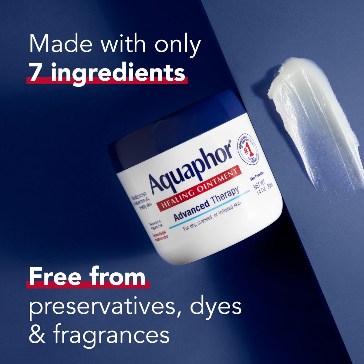 Aquaphor Pommade de Thérapie Avancée 454g vue arrière