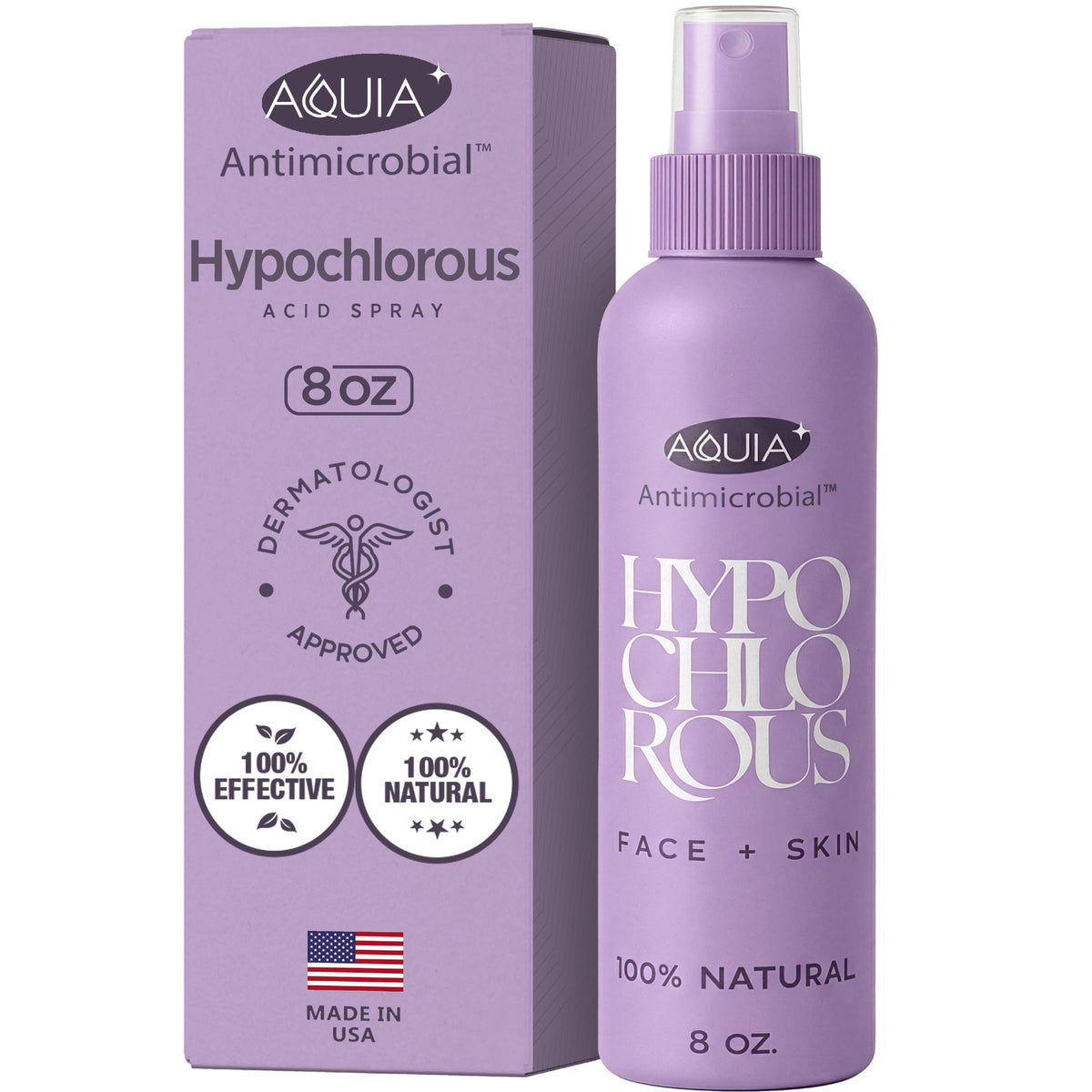 Aquia Spray d'Acide Hypochloreux 240ml vue de face