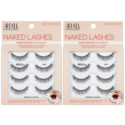 Ardell Naked Lashes 420 paquet contenant 8 paires de faux cils