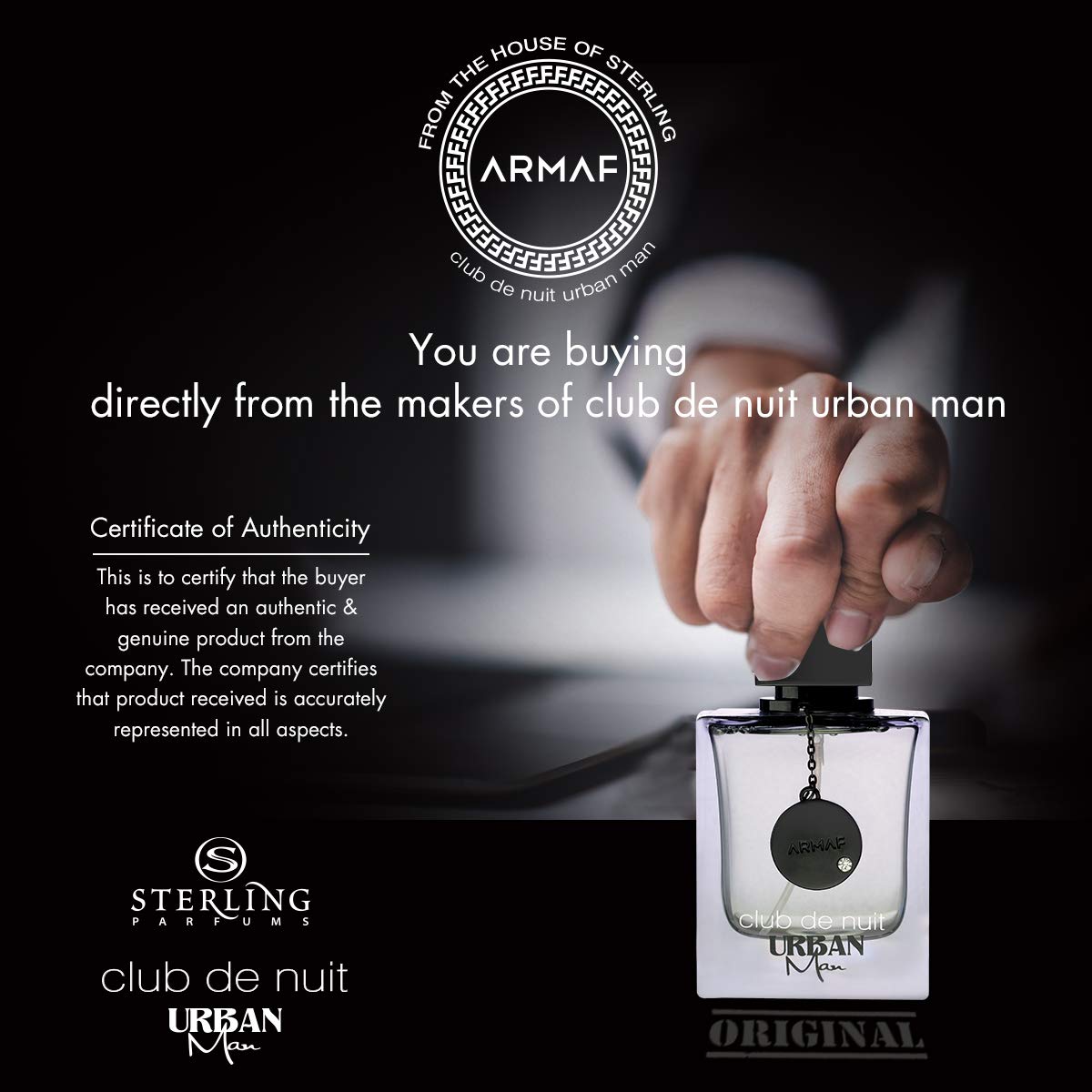 Armaf Club De Nuit Urban Eau de Parfum avec packaging