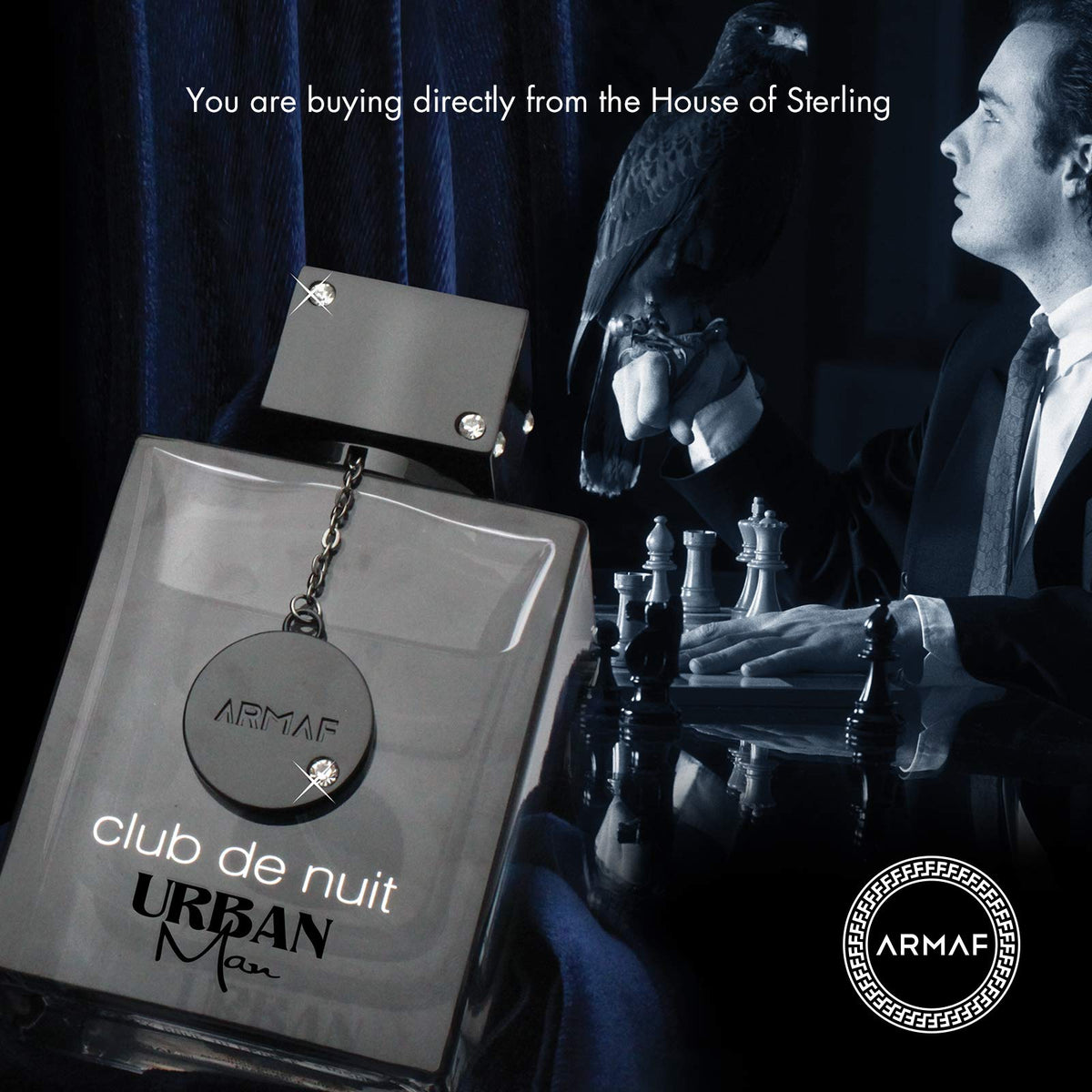 Armaf Club De Nuit Urban pour Homme sur une table