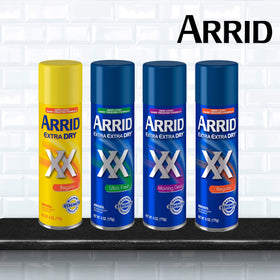 Arrid Antiperspirant Déodorant Spray Ultra Fresh 259g avec d'autres produits de soin