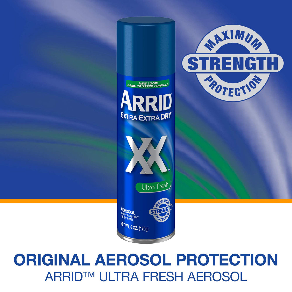 Arrid Antiperspirant Déodorant Spray Ultra Fresh 259g packaging