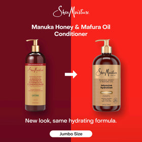 Arrière de l'emballage de l'après-shampoing Shea Moisture