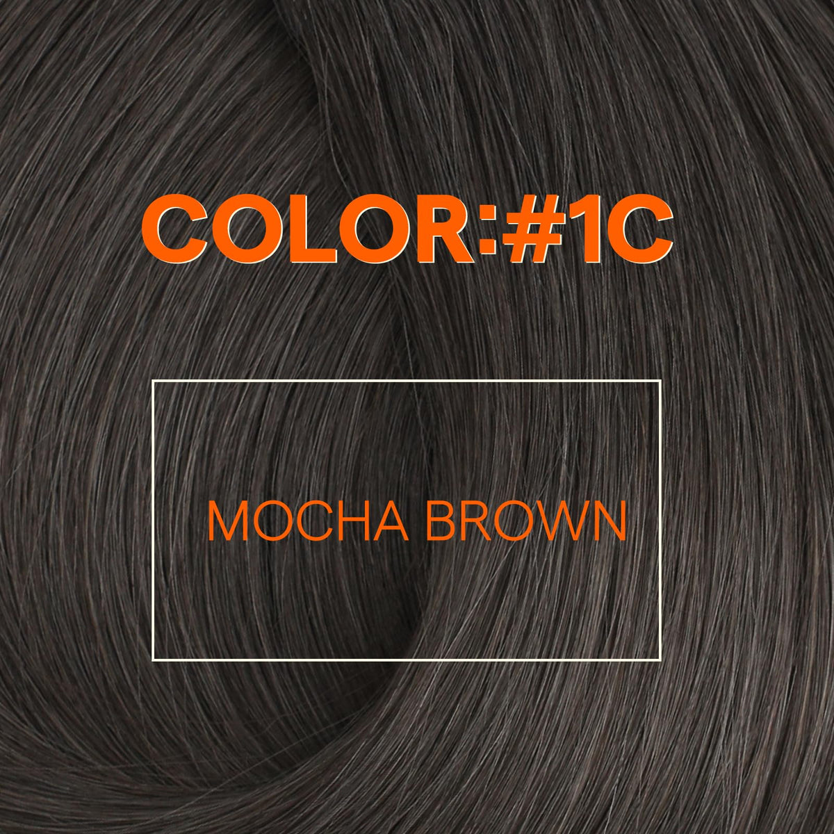 Assemblage des extensions de cheveux Full Shine Mocha Ash Brown