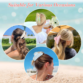 Assortiment de pinces à cheveux Unbednigt sur fond blanc
