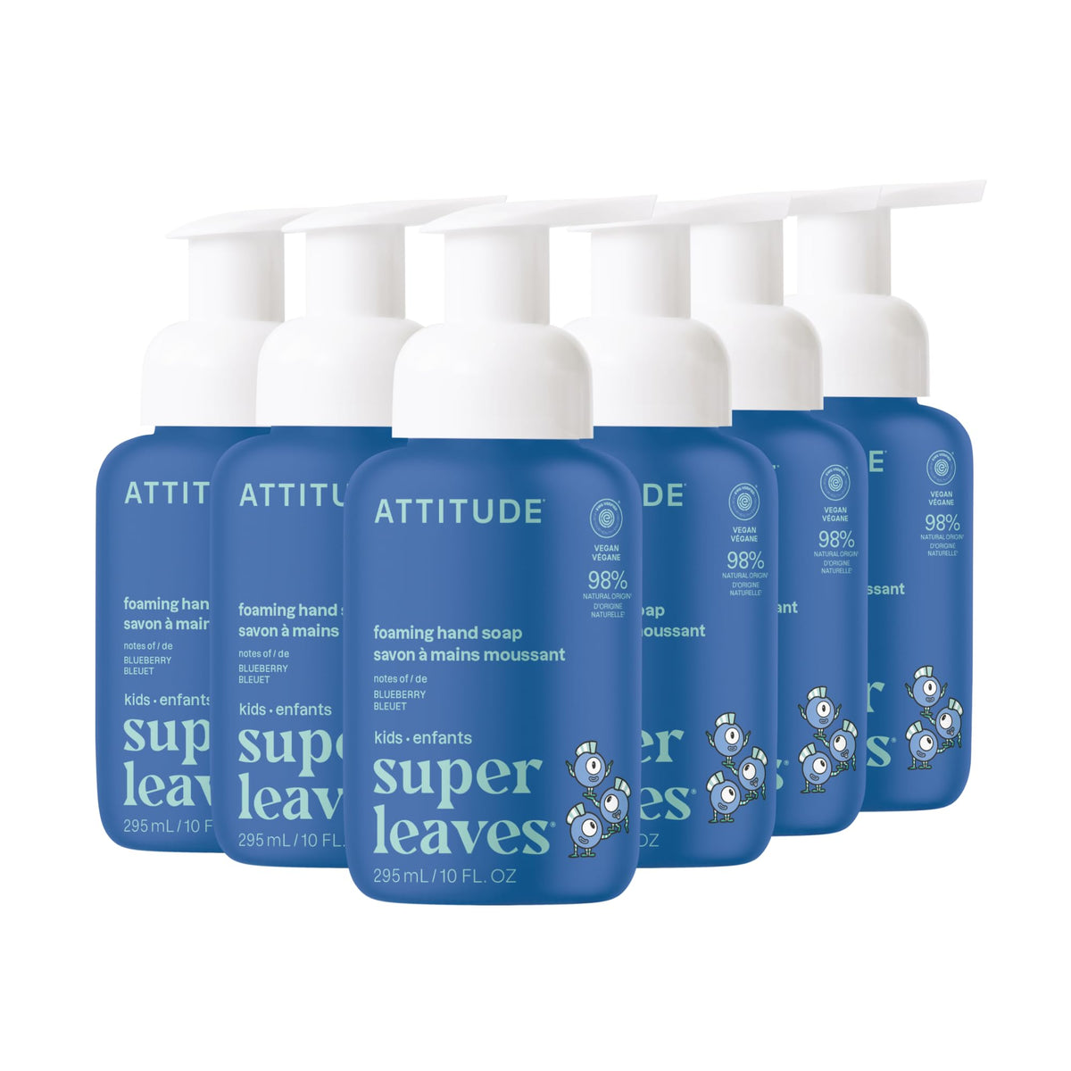 ATTITUDE Savon Moussant pour Enfants 10 Fl Oz vue de face