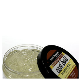Aunt Jackie's Gelée Coiffante Curl Boss 15 oz avec texture de gel sur les doigts