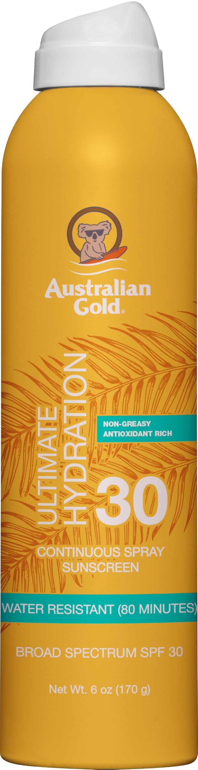 Australian Gold Crème Solaire Spray SPF 30 flacon avant