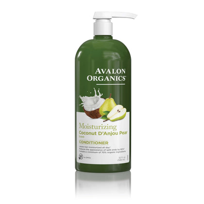 Avalon Organics Après-shampooing Naturel Coco Poire 32 Fl Oz vue avant