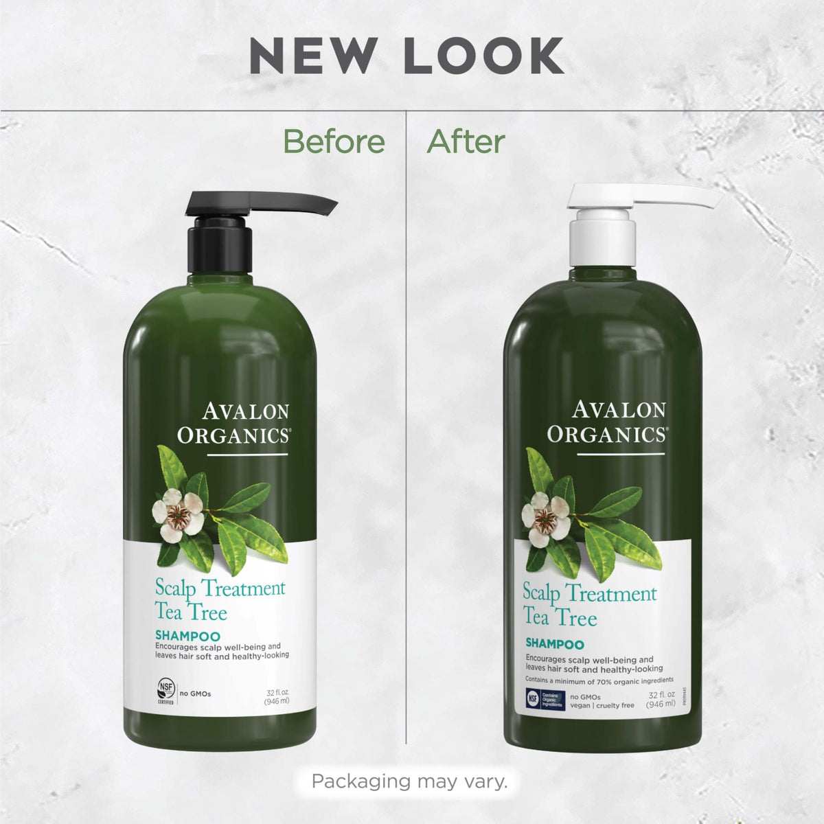 Avalon Organics Shampoo Traitement Cuir Chevelu 32 oz dans un environnement de salle de bain