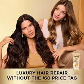 Avant et après l'utilisation de Pantene Miracle Rescue