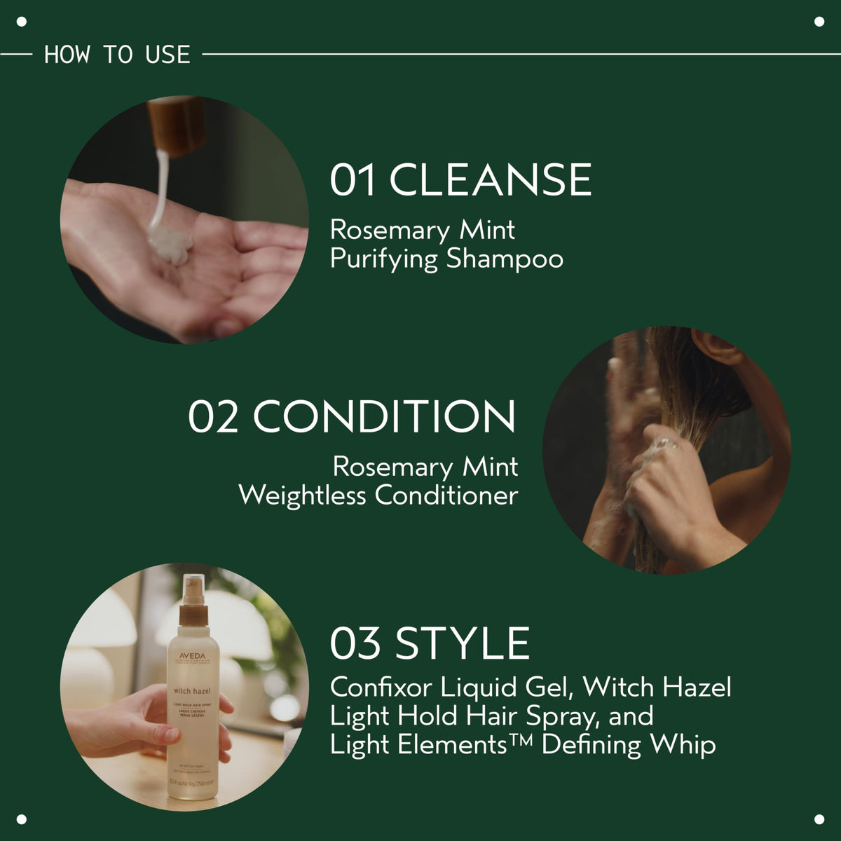 Aveda Rosemary Mint Après-shampoing Légèreté avec ingrédients naturels