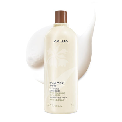 Aveda Rosemary Mint Après-Shampooing 1000ml vue de face avec étiquette