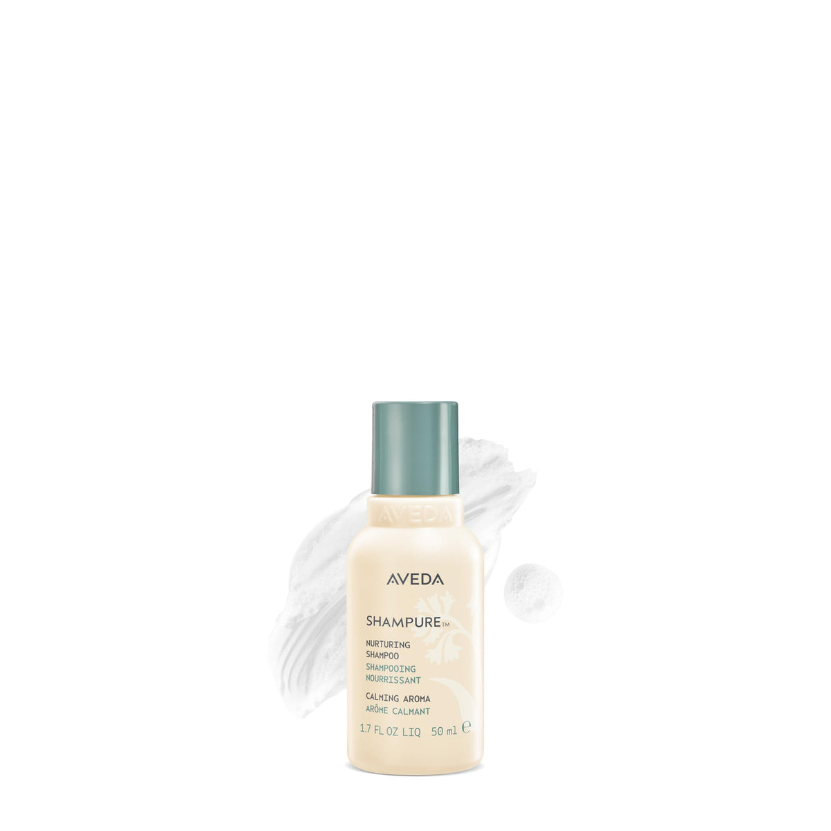 Aveda Shampure Shampoo Nourrissant 50ml vue avant avec étiquette