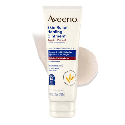 Aveeno Baume Réparateur Peau 230g vue de face