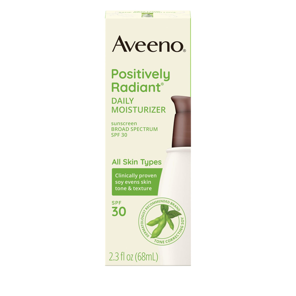 Aveeno Crème Hydratante Visage SPF 30 en lifestyle