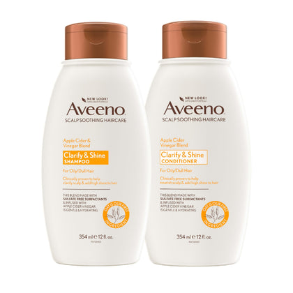 Aveeno Shampooing Vinaigre de Cidre 355 ml vue avant