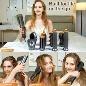 AVENHO Brosse soufflante 8-en-1 avec accessoires